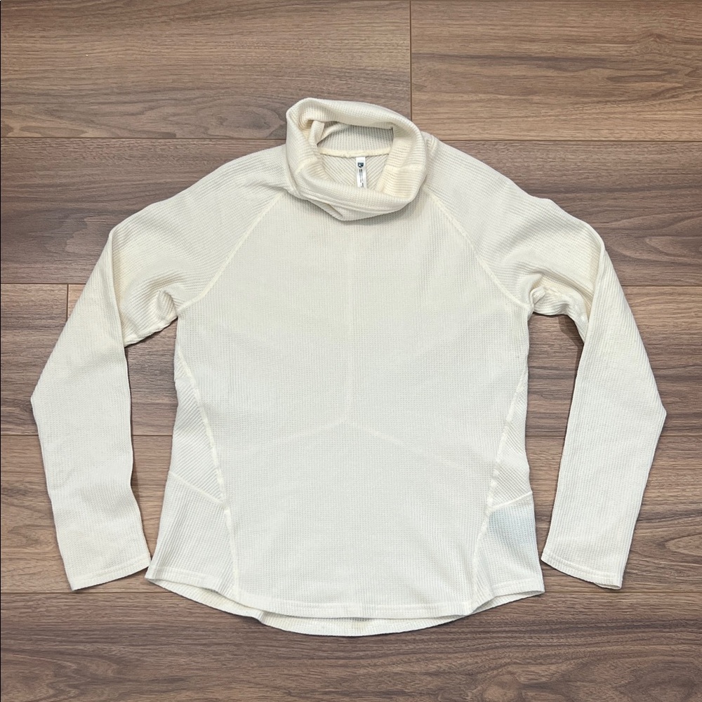 Kuhl Petra Turtleneck in Sea Salt Size Small